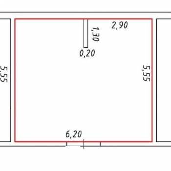 Продается 2-х комнатная квартира, 53 м²