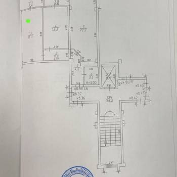 Продается 2-х комнатная квартира, 73 м²