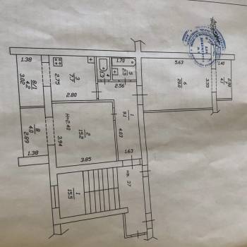 Продается 2-х комнатная квартира, 69 м²