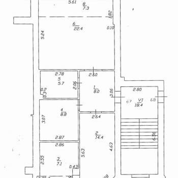 Продается 2-х комнатная квартира, 66,4 м²