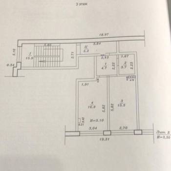 Продается 1-комнатная квартира, 42 м²