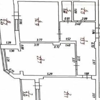 Продается 2-х комнатная квартира, 90 м²