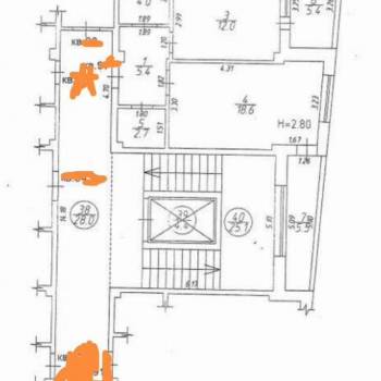 Продается 1-комнатная квартира, 54 м²