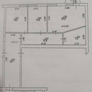 Продается 2-х комнатная квартира, 69,2 м²