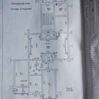 Продается 2-х комнатная квартира, 58,8 м²
