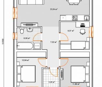 Продается Дом, 75 м²