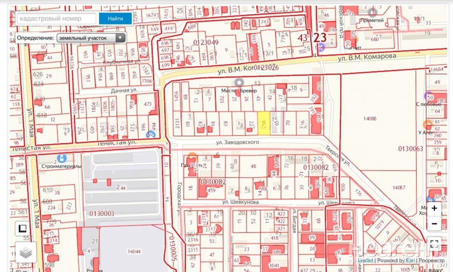 Участок ул российская. План участка д 23 по ул Заводовского пос российский. Прикубанский район ул Евдокимовская 113 на карте Краснодарского края.