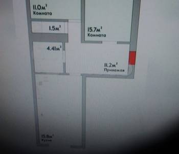 Продается 2-х комнатная квартира, 63 м²