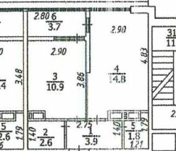 Продается 1-комнатная квартира, 37 м²