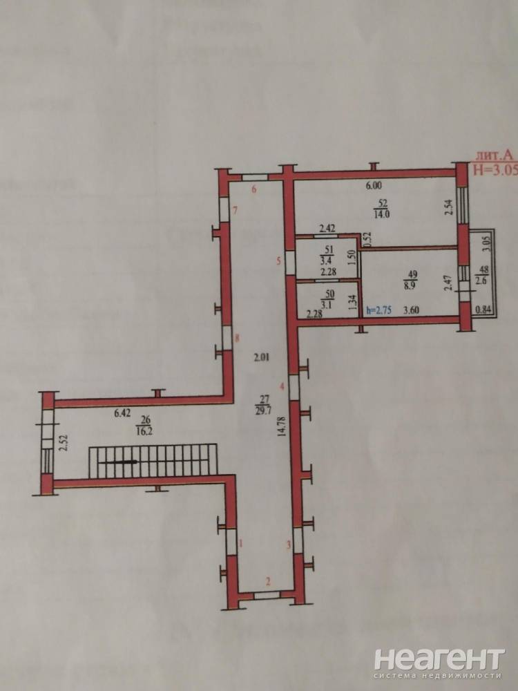 Продается 1-комнатная квартира, 32 м²