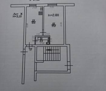 Продается 1-комнатная квартира, 33 м²