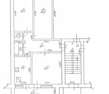 Продается 3-х комнатная квартира, 65,4 м²