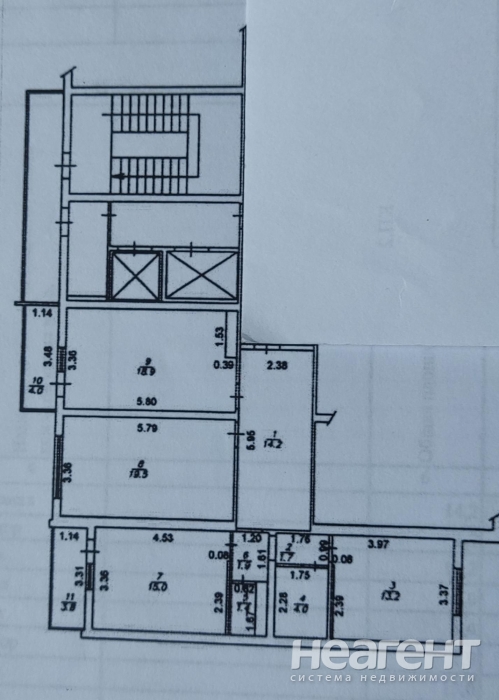 Продается 3-х комнатная квартира, 89 м²