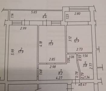 Продается 2-х комнатная квартира, 54,7 м²