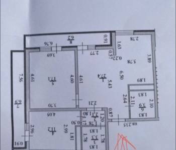 Продается 2-х комнатная квартира, 78 м²