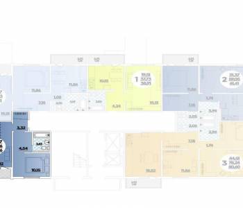 Продается 1-комнатная квартира, 40,7 м²