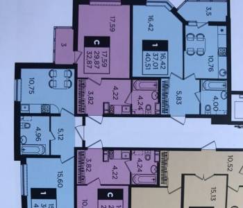 Продается 1-комнатная квартира, 37 м²