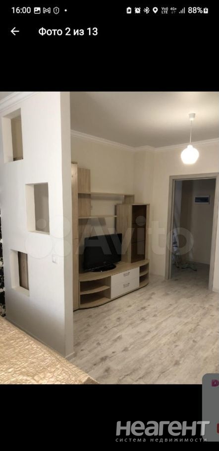 Продается 1-комнатная квартира, 52 м²