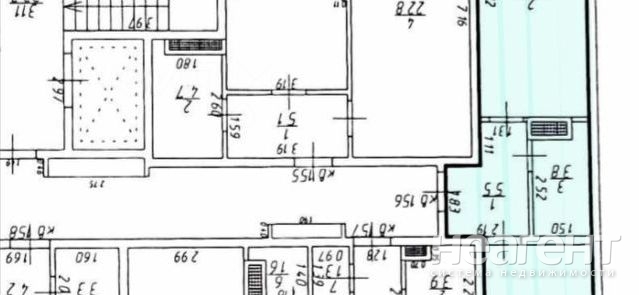 Продается 1-комнатная квартира, 49,9 м²