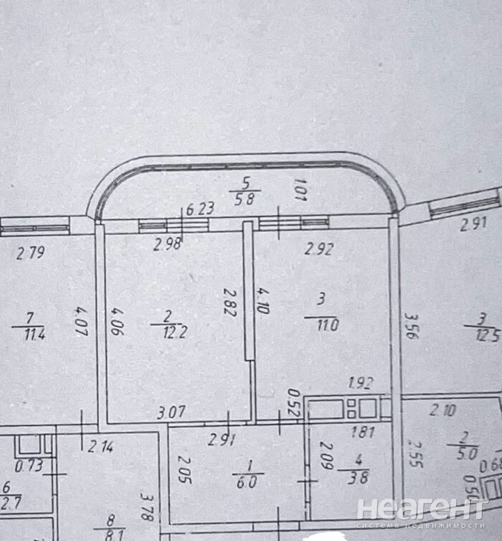 Продается 1-комнатная квартира, 34,8 м²