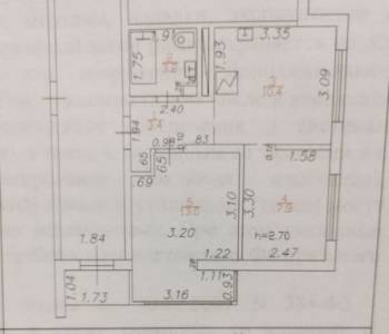 Продается 2-х комнатная квартира, 38 м²