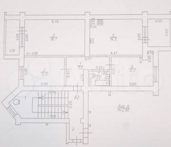 Сдается Многокомнатная квартира, 67,9 м²