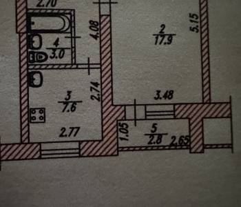 Продается 1-комнатная квартира, 40 м²