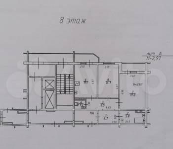 Продается 2-х комнатная квартира, 63,5 м²