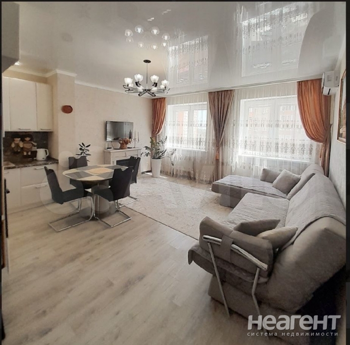 Продается 2-х комнатная квартира, 59,1 м²