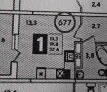 Продается 1-комнатная квартира, 22,6 м²