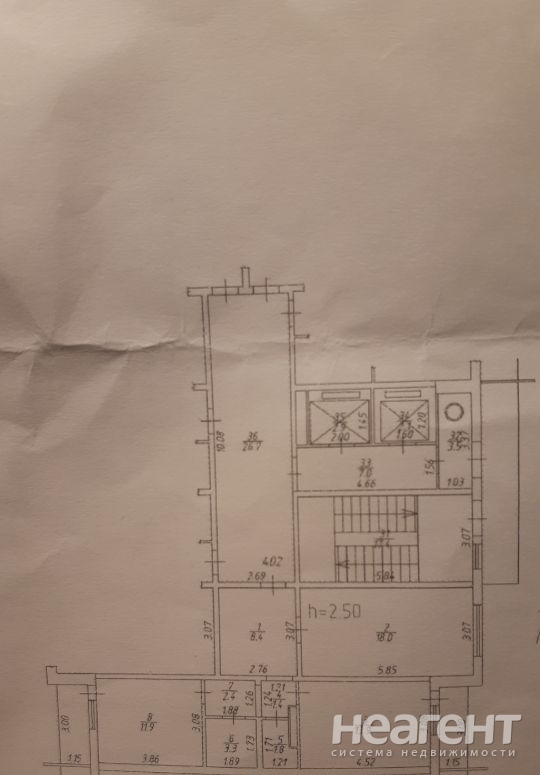 Продается 2-х комнатная квартира, 61,1 м²