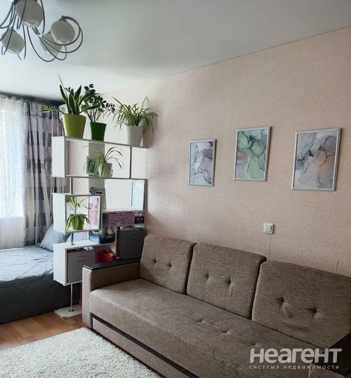 Продается 1-комнатная квартира, 43,2 м²