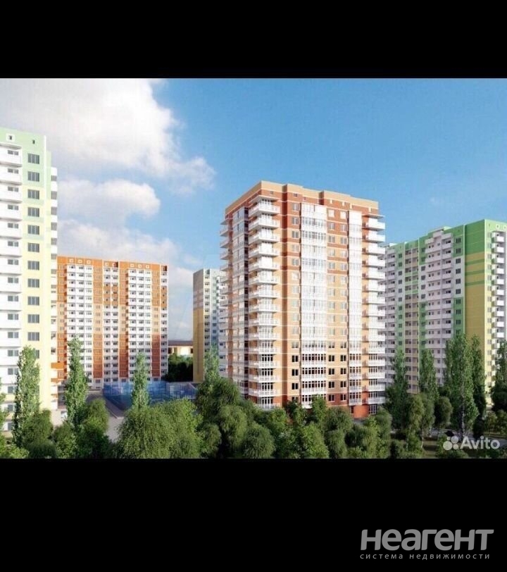 Продается 1-комнатная квартира, 39,4 м²