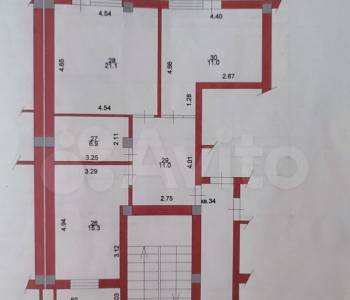 Продается 2-х комнатная квартира, 71,2 м²