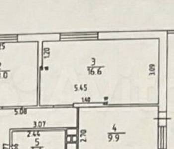 Продается 2-х комнатная квартира, 62 м²