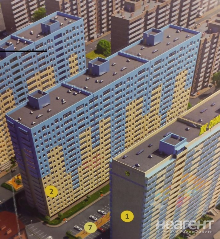 Продается 2-х комнатная квартира, 45,2 м²