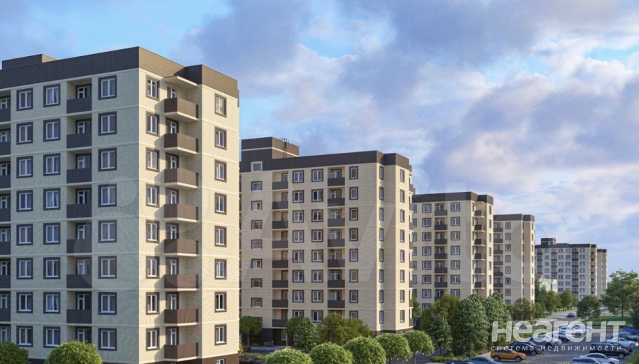 Продается 1-комнатная квартира, 42,95 м²