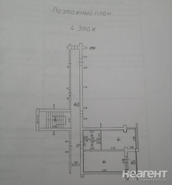 Продается 1-комнатная квартира, 39,4 м²