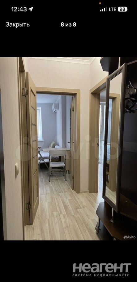 Продается 1-комнатная квартира, 34 м²