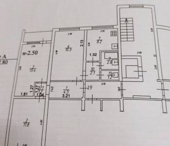 Продается 3-х комнатная квартира, 60 м²