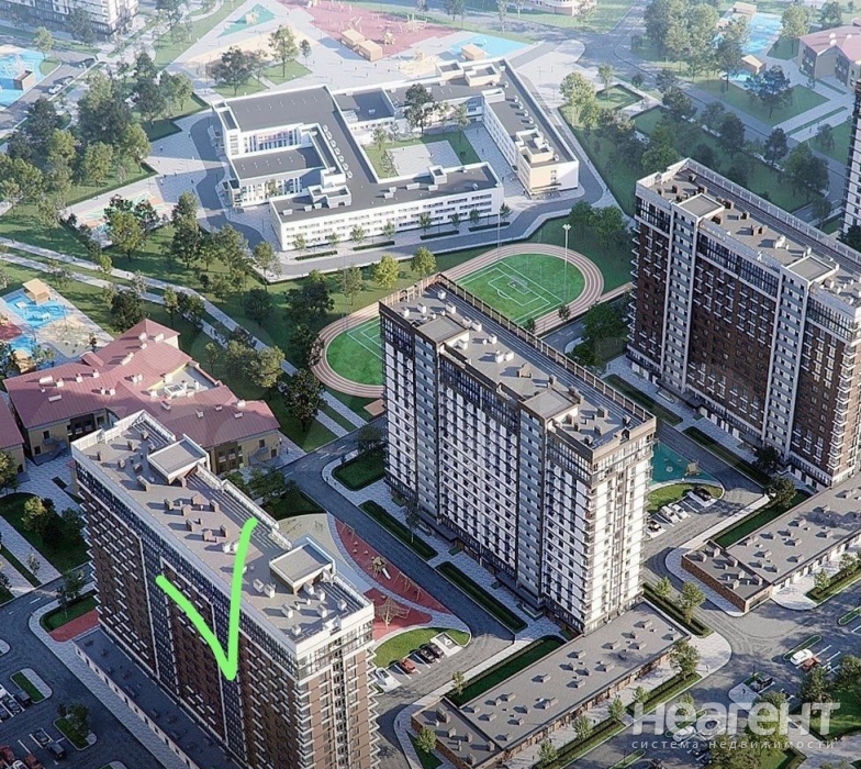 Продается 1-комнатная квартира, 21,2 м²