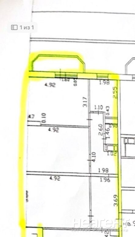 Продается 3-х комнатная квартира, 84,4 м²