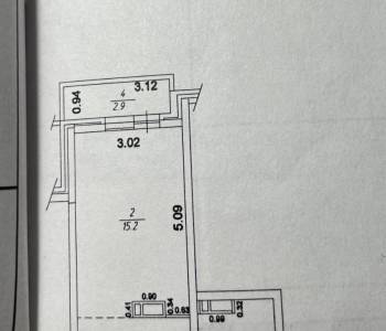 Продается 1-комнатная квартира, 27 м²