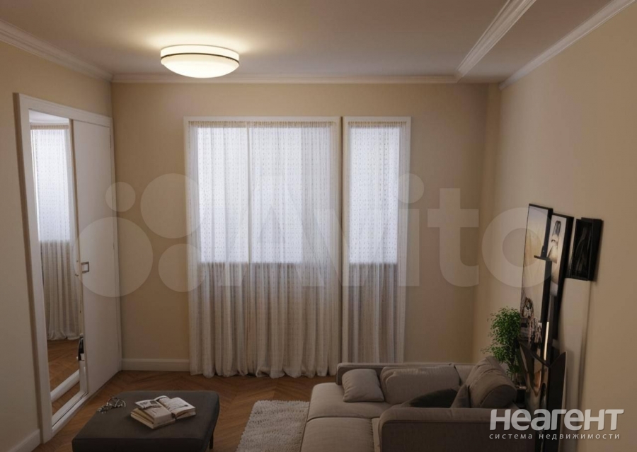 Продается 3-х комнатная квартира, 51 м²