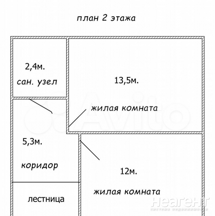 Продается 3-х комнатная квартира, 75,3 м²