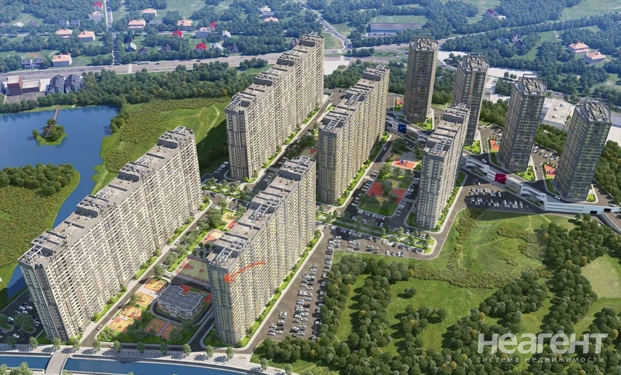 Продается 2-х комнатная квартира, 63,1 м²