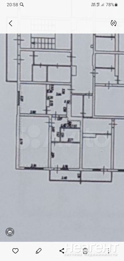 Продается 2-х комнатная квартира, 55,5 м²