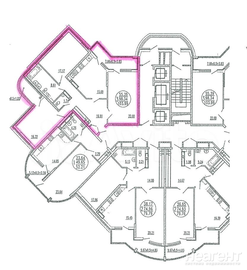 Продается 3-х комнатная квартира, 104 м²