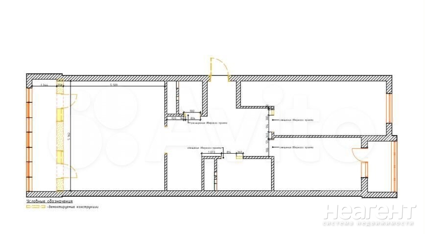 Продается 3-х комнатная квартира, 100 м²