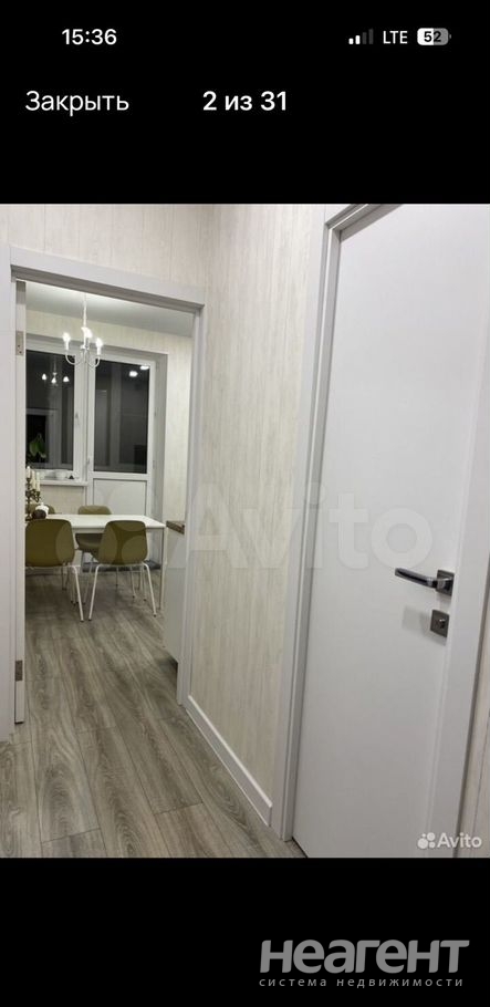 Сдается 1-комнатная квартира, 36 м²